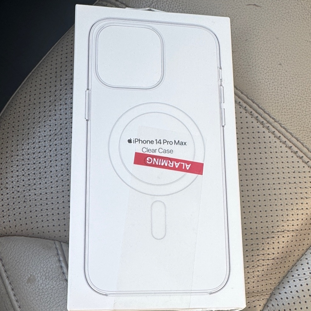 Apple Clear Case for iPhone 14 Pro Max - Transparent
